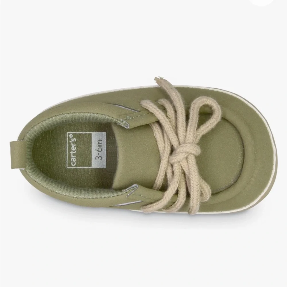 New Carter's Baby & Infant Boys' Desert Boot - 6-9 Months - Green